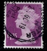 Great Britain - #MH479 Machin Queen Elizabeth II (Off Paper) - Used