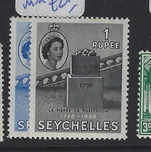 Seychelles SG 181, 184 MOG (4gsg)