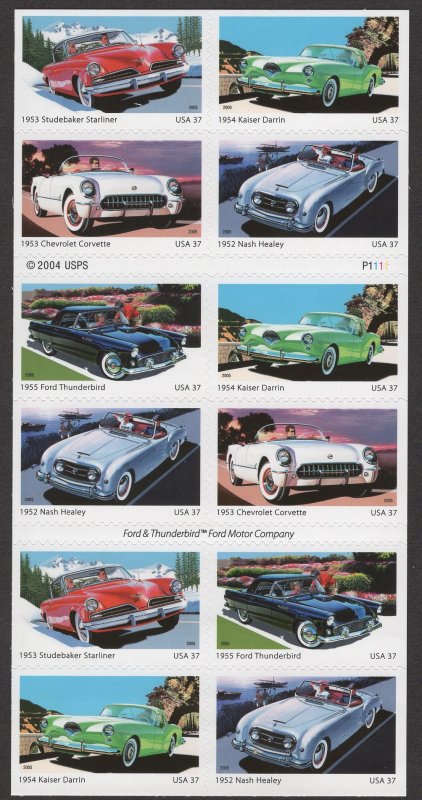 Scott 3931-35 M Booklet VF