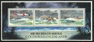 Cocos Islands Stamp 285a  - Air Sea Rescue Service