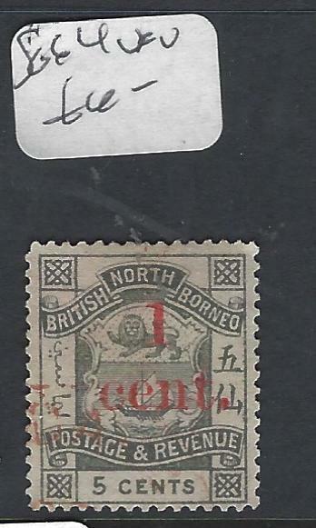 NORTH BORNEO (P2501B)   1C/5C  SG 64   V FU