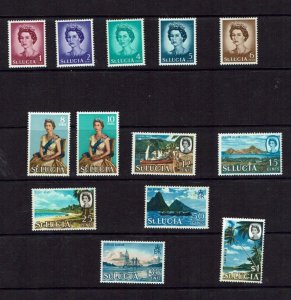 St Lucia : 1964, Queen Elizabeth Definitive, set to $1 only. MNH