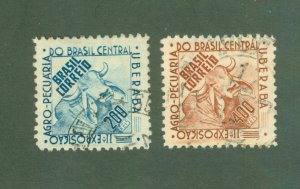 BRAZIL 535-36 USED BIN $1.00