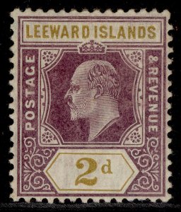 LEEWARD ISLANDS EDVII SG31, 2d dull purple & ochre, M MINT. Cat £14.