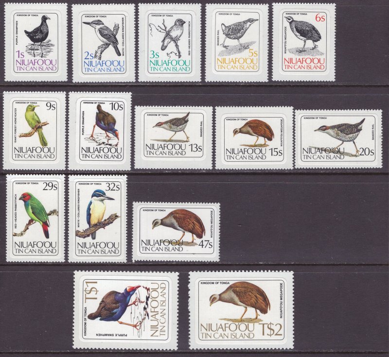 Niuafo'ou (1983) #27-41 MNH