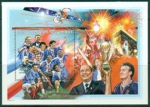 Mali 1998 World Cup Soccer France MS MLH
