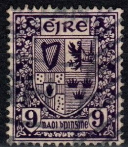 Ireland #74  F-VF Used CV $25.00 (S11187)