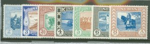 Sudan #105-111 var