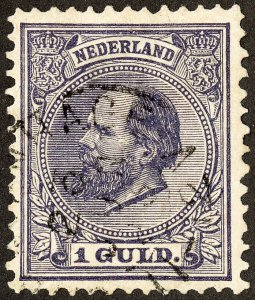 Netherlands Stamps # 32 Used VF Scott Value $40.00