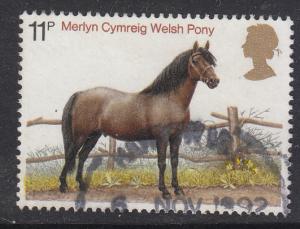 Great Britain 1978 Sc 841 Horse 11p Used