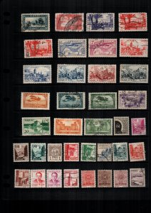 Morocco  37  diff  used and mint  lot collection