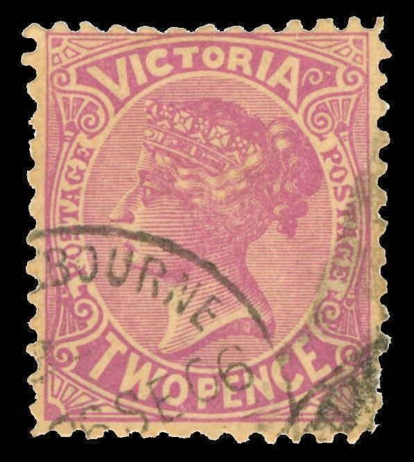 Australia / Victoria Scott 220a Variety Gibbons 435 Used Stamp