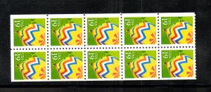 #2530a MNH Complete Booklet Pane