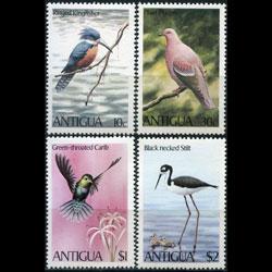 ANTIGUA 1980 - Scott# 587-90 Birds Set of 4 NH