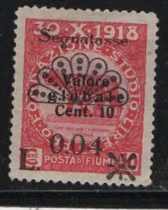 FIUME  J16   MINT HINGED,   WHY PAY MORE