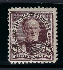 *257 FINE-VERY FINE, NEVER HINGED, SCOTT $475