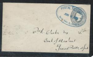 NOVA SCOTIA  (P2906B)QV 5C+1CX3 COVER TO AMHERST