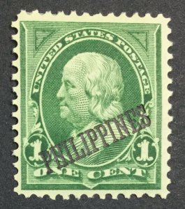 MOMEN: US STAMPS PHILIPPINES #213 MINT OG H LOT #41562