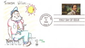 #3002 Tennessee Williams Wilson FDC
