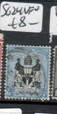 BRITISH CENTRAL AFRICA   ARMS  6D  SG 24   VFU     P0809H