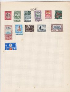 ceylon  stamps ref r8690