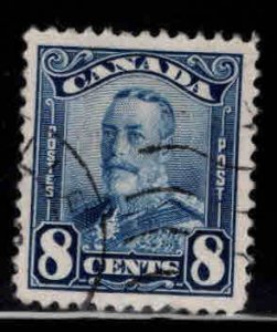 Canada Scott 154 Used 8c KGV stamp magnificent presentation