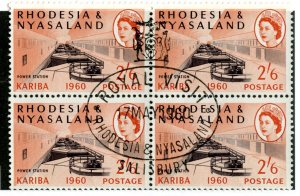 1960 Rhodesia& Nyasaland Sc#176 first day cancel ( 1656 BCX2 )