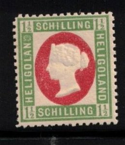 HELIGOLAND Scott # 12 MH - Probable Reprint Listed At 10 % Of CV ($95)
