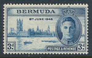 Bermuda  SG 124 SC# 132 MLH  Victory 1946    see details and scans