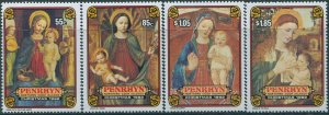 Cook Islands Penrhyn 1992 SG472-475 Christmas set MNH