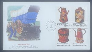 Scott 1778a FDC American Toleware Fleetwood Cachet