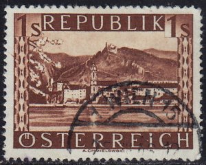 Austria - 1946 - Scott #478 - used - Dürnstein WIEN 15 pmk