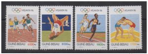 1996 Guinea-Bissau Olympics Atlanta Mi. 1233-1236 MNH**-
