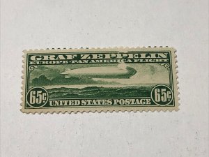 C13 Graf Zeppelin 65C Hinged Fine - Very Fine