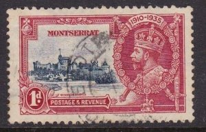 Album Treasures  Montserrat Scott # 85  1p  George V Silver Jubilee VF Used CDS