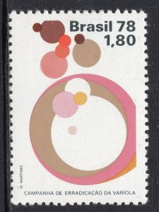 1177 - Brazil 1978 - Global Eradication of Smallpox - MNH Set