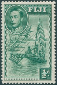 Fiji 1938 ½d green Perf 13½ SG249 unused