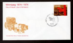 Canada # 633 FDC!