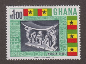 Ghana 298 Wooden Stool 1967