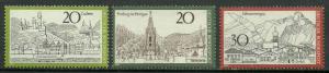 Germany #1047-9 MNH Set, German Towns 