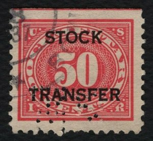 #RD9 50c Stock Transfer, Used [45] **ANY 5=FREE SHIPPING**