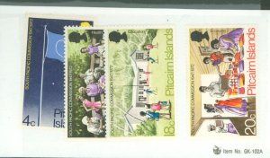 Pitcairn Islands #123-126  Single (Complete Set)