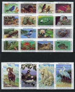 National Wildlife Federation - 1989 (Complete Sheet Set)