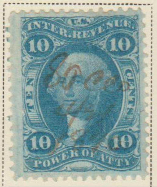 U.S. Scott #R35c-R36c-R37c-R38c Revenue Stamp - Used Set of 8