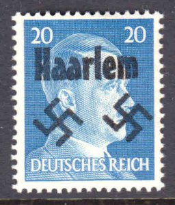 GERMANY 516 OG NH U/M F/VF WW2 LOCAL HAARLEM OVERPRINT