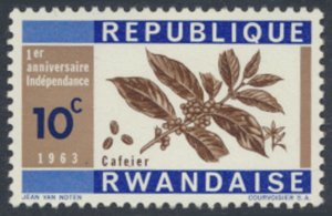 Rwanda  SC# 27  MNH Coffee see details/scans 