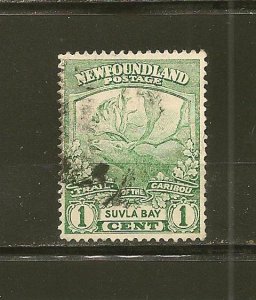 Canada Newfoundland SC#115 Suvla Bay Caribou 1C Green Used