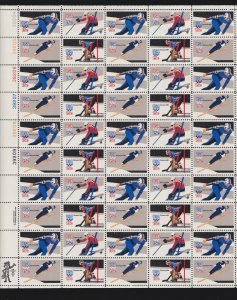 US 1795-1798 15c 1980 Winter Olympics Mint Stamp Sheet OG NH