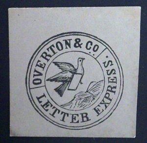 Scott#113L Local - L229 Design  - Forgery A - Overton & Co.