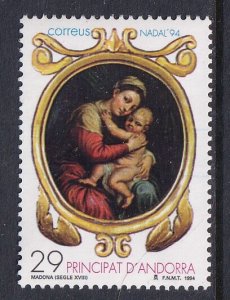 Andorra Spanish 231 Christmas MNH VF